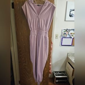 Mauve/Pink Sleeveless Jumpsuit